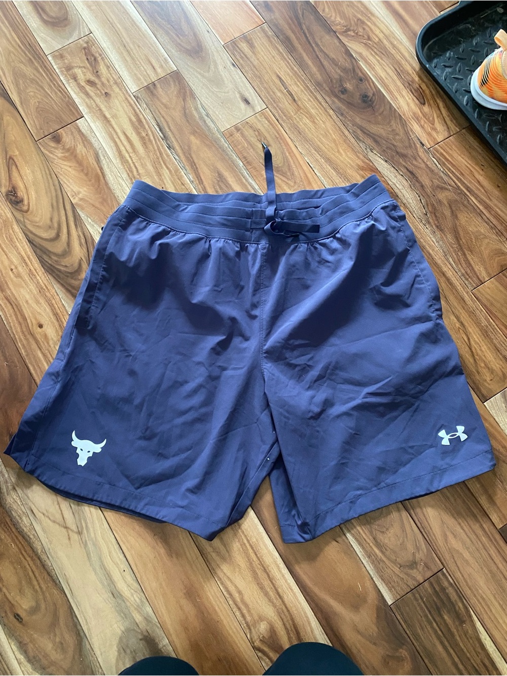 Under Armour Deep Navy Training Shorts with Drawcord